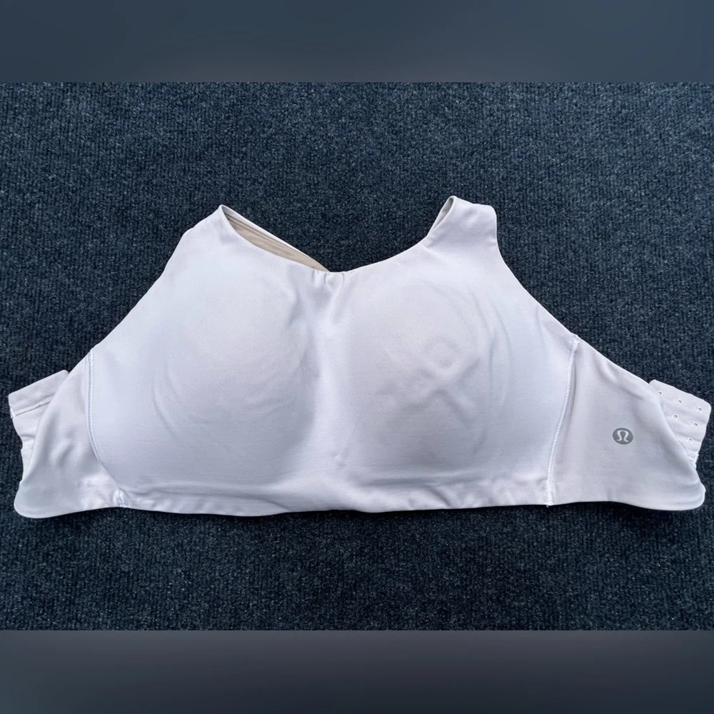 Lululemon Athletica Energy Bra High Support Cross-Back Sports Bra 36DDD Taupe - Picture 11 of 15